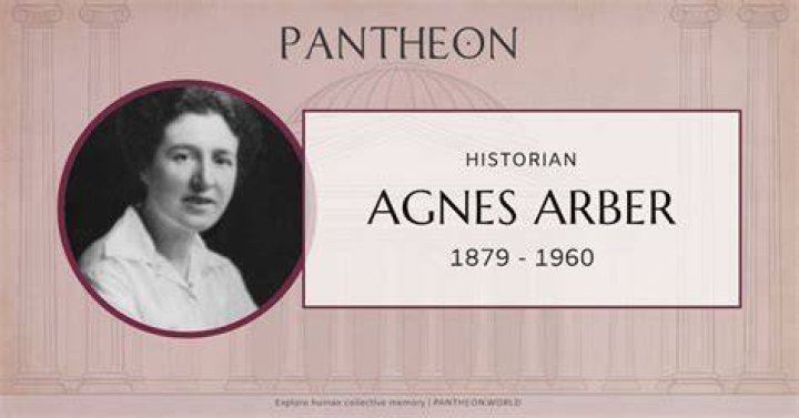 Agnes Arber Biography