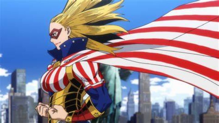 Cathleen Bate, aka Star and Stripe, from 'My Hero Academia'