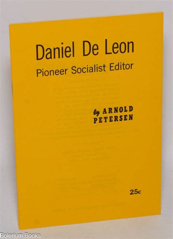Daniel De Leon Daniel De Leon