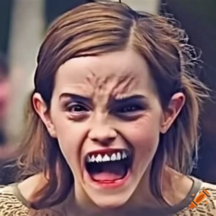 Emma looking scared