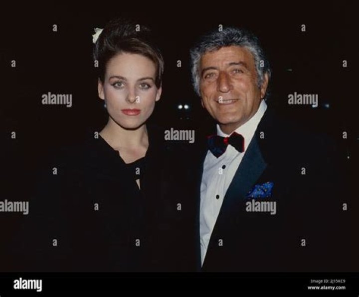 Joanna Bennett with Tony Bennett