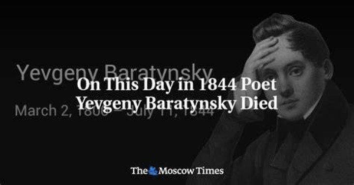Yevgeny Baratynsky Yevgeny Baratynsky